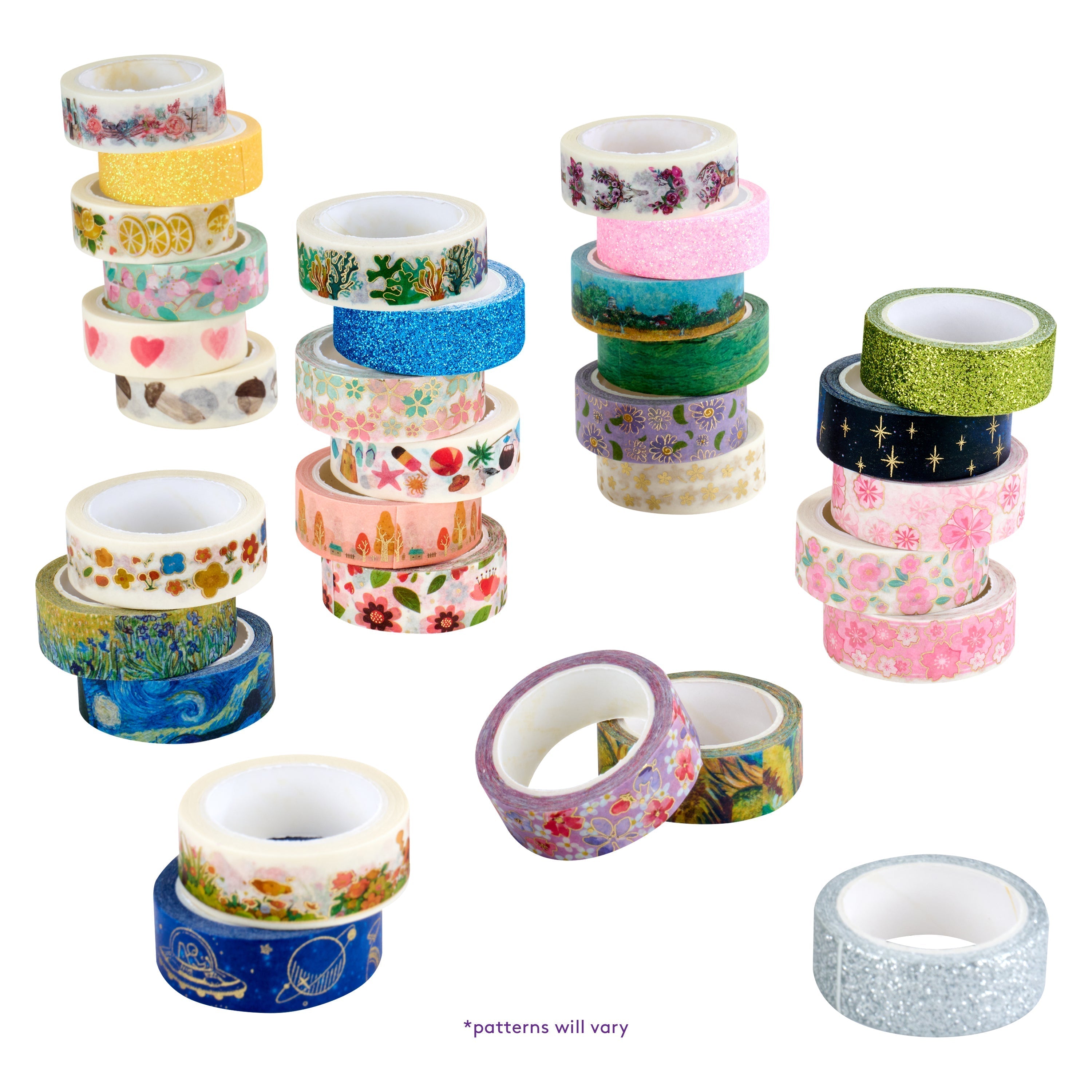 Washi Tape - 40 Mystery Rolls T8