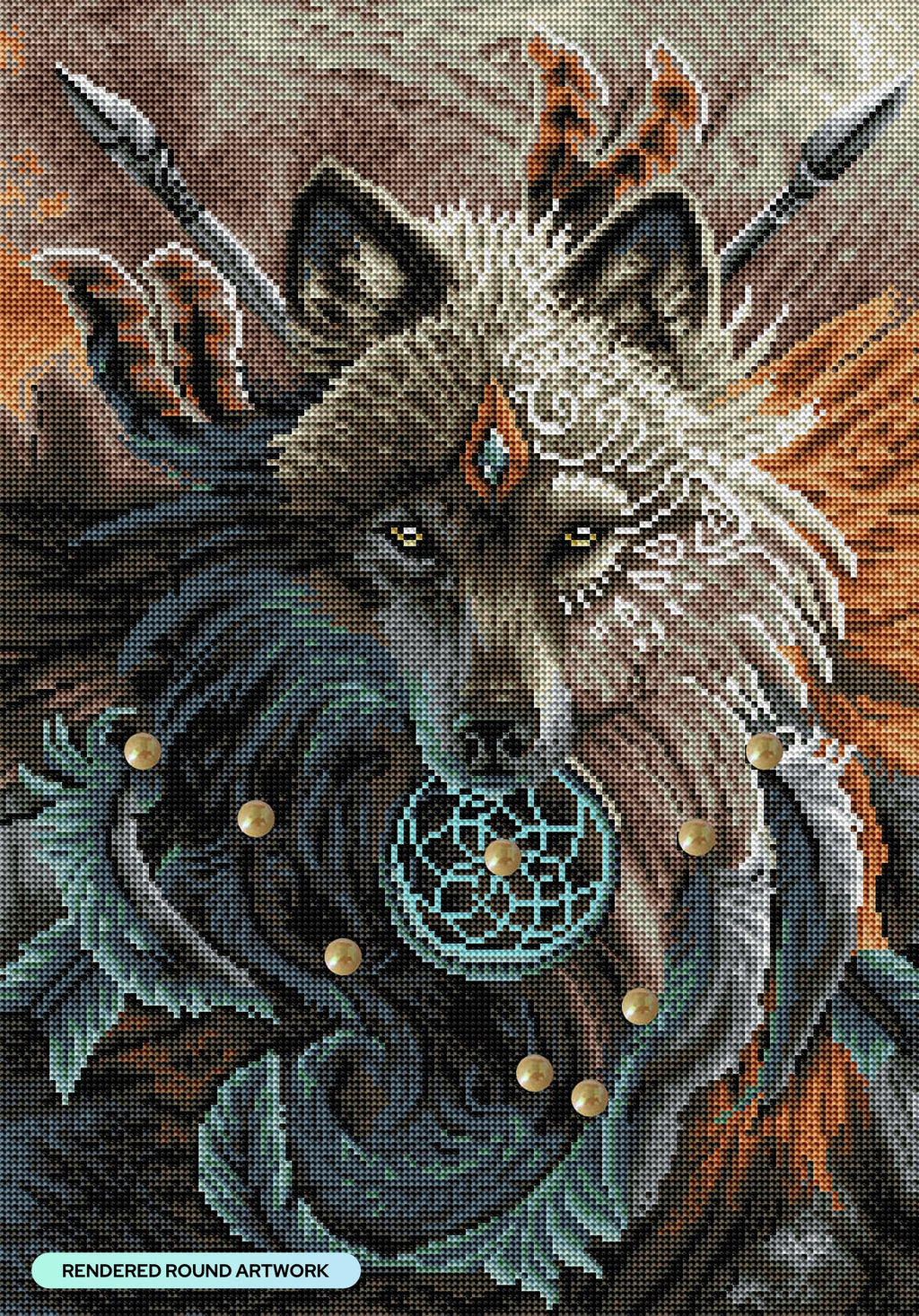 Wolf Dreamcatcher V5